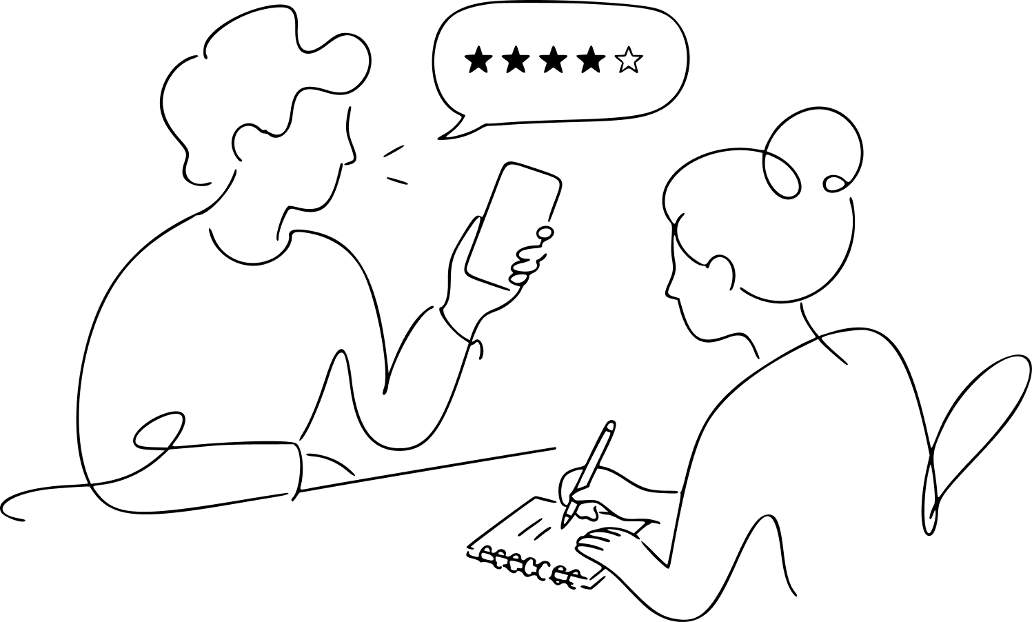 Illustration for building with real users